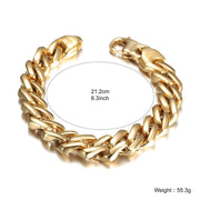 Watch Band thick chain bracelet