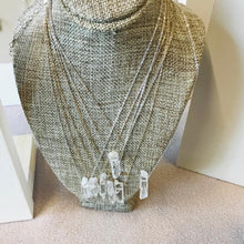 Load image into Gallery viewer, Mary of Teck Gold Fill Chain With Clear Quartz Necklace