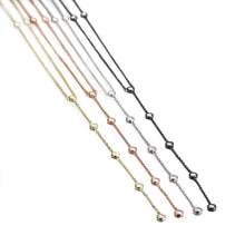 Load image into Gallery viewer, Yves Necklace Lariat Necklace with Swarovski Crystals