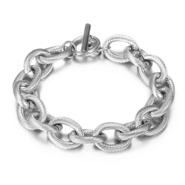 Stainless Steal Chain Link Bracelet