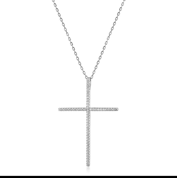 Almighty Large Swarovski Crystal Cross