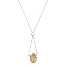 Load image into Gallery viewer, Out of This World - Silver with Lightning Ridge Opal Necklace