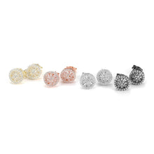 Load image into Gallery viewer, Tesla Baguette Swarovski Crystal  with Stud Earrings